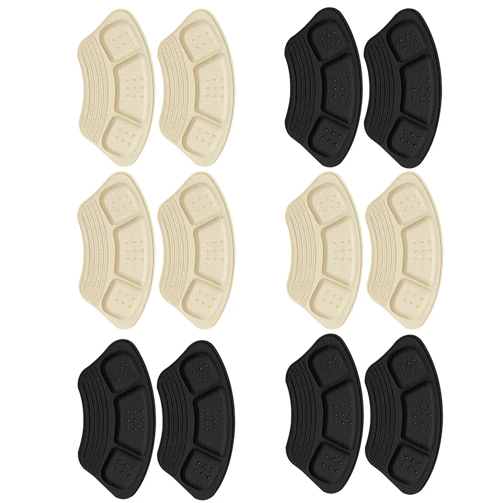 6 Pairs Non-slip Heel Stickers Shoe Pads Protectors Replaceable Cushions for Women Grips Liner Sponge Inserts Women's Shoes
6 Pairs Non-slip Heel Stickers Shoe Pads Protectors Replaceable Cushions for Women Grips Liner Sponge Inserts Women's Shoes