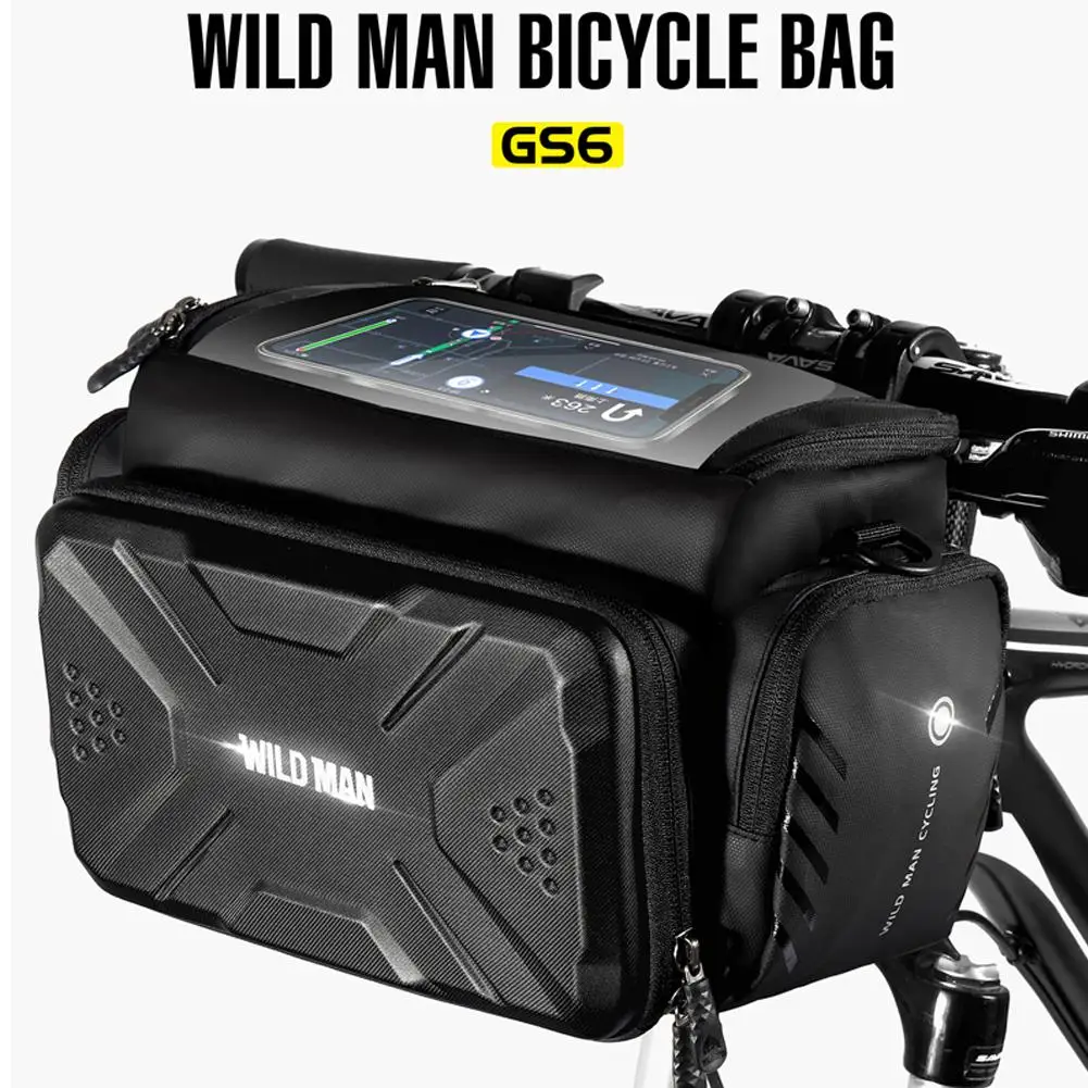 Waterproof Bicycle Bag Handlebar Camera Pouch Biking Front Tube Frame Bike Portable Cycling Parts for WILD MAN
Waterproof Bicycle Bag Handlebar Camera Pouch Biking Front Tube Frame Bike Portable Cycling Parts for WILD MAN