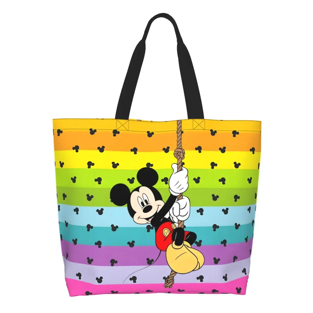 Custom Kawaii Mickey Mouse Shopping Tote Bag Recycling Cute Cartoon Groceries Canvas Shopper Shoulder Bag
Custom Kawaii Mickey Mouse Shopping Tote Bag Recycling Cute Cartoon Groceries Canvas Shopper Shoulder Bag