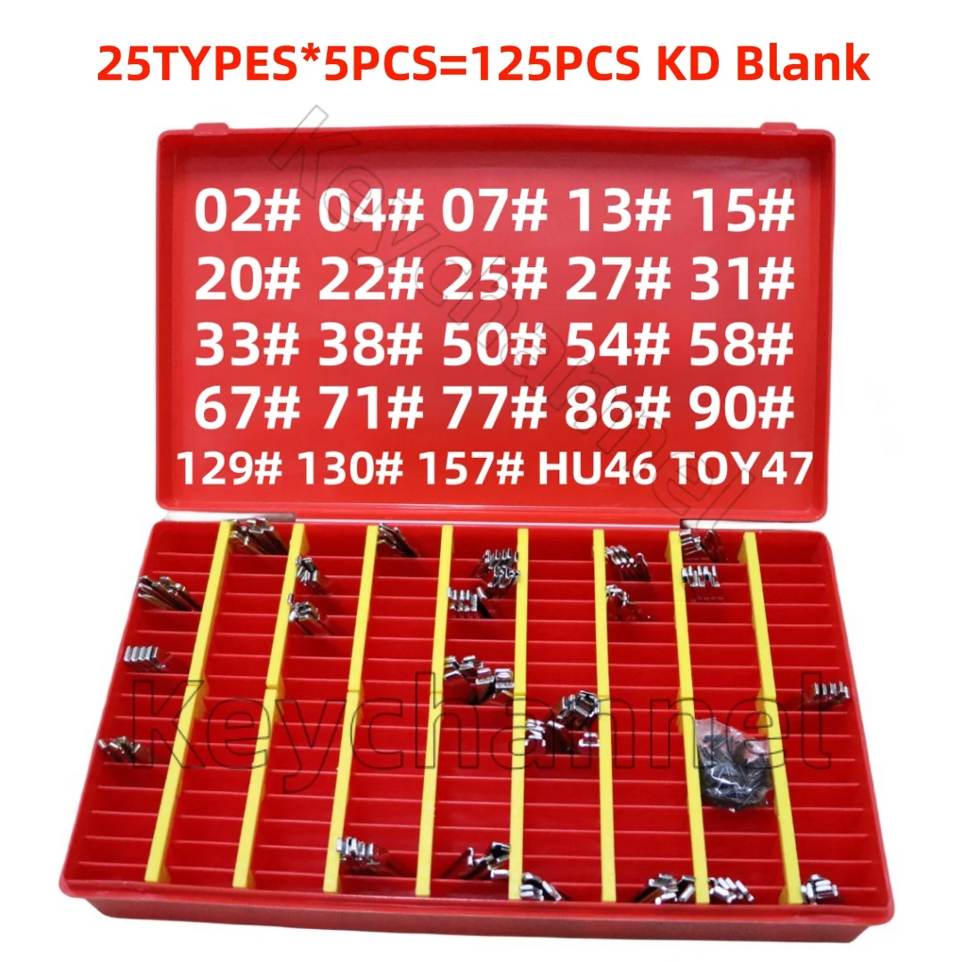 125pcs One Box Car key Blade KD Key Blank SIP22 HU66 Flip Key for KEYDIY VVDI Xhorse Remote for Renault Toyota Suzuki Golf Fiat
125pcs One Box Car key Blade KD Key Blank SIP22 HU66 Flip Key for KEYDIY VVDI Xhorse Remote for Renault Toyota Suzuki Golf Fiat