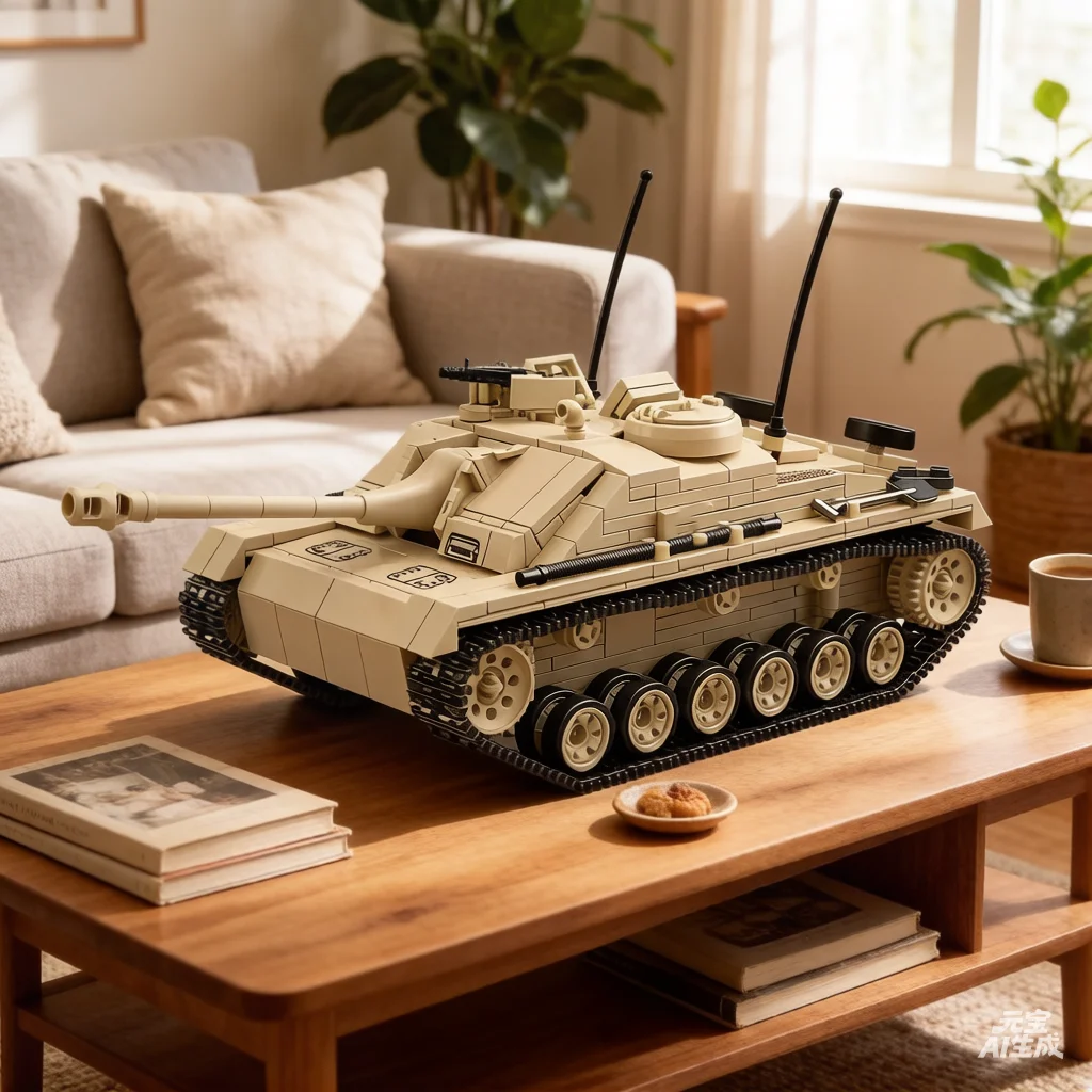 940pcs Armored Assault Gun G-Type Building Blocks Toy for Boys Children's Assembly Play Vehicle Model Kit NO.100307
940pcs Armored Assault Gun G-Type Building Blocks Toy for Boys Children's Assembly Play Vehicle Model Kit NO.100307