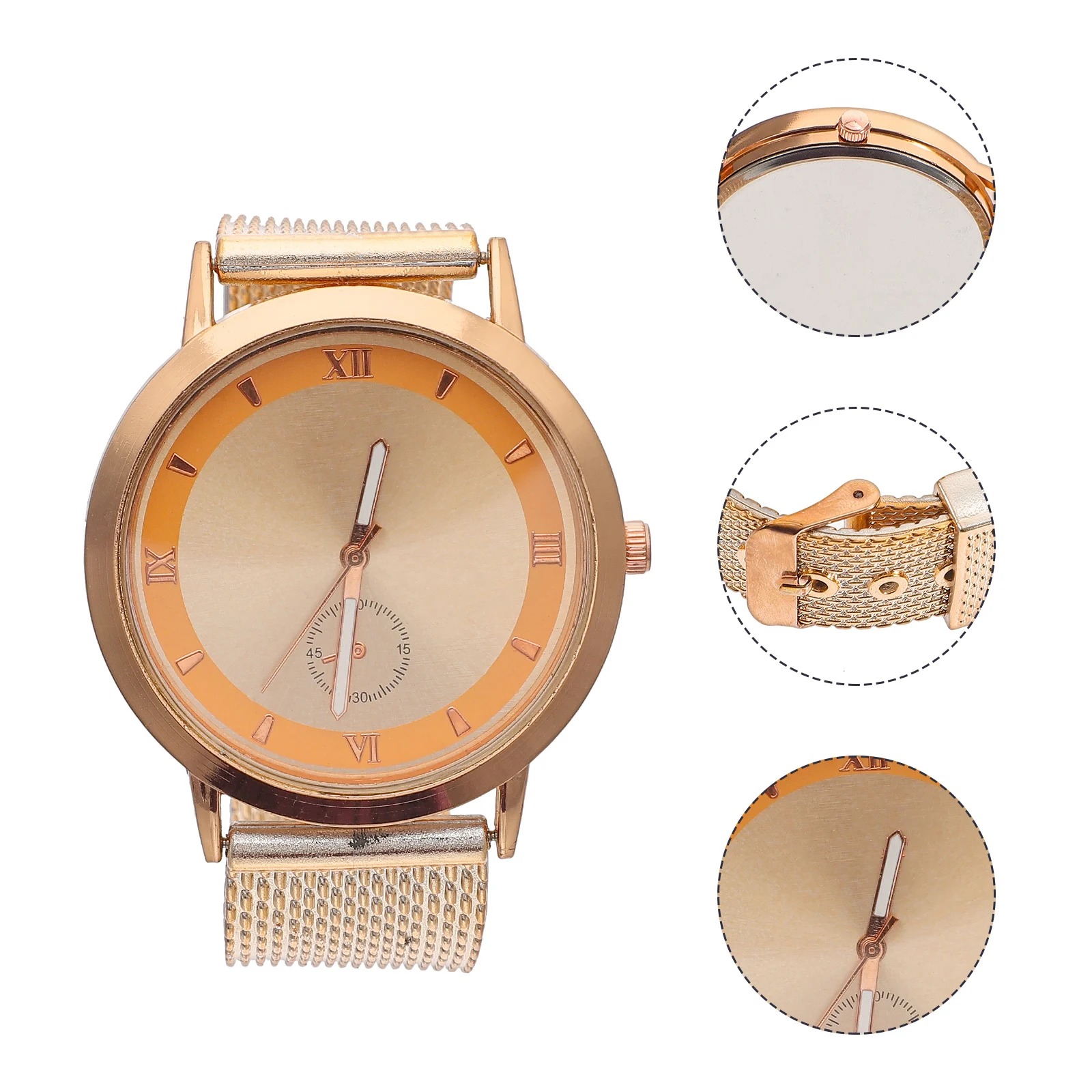 Женские часы из кварцевого сплава, стекла, регулируемые женские наручные часы, повседневные, повседневные, стильные, из розового золота, прочные, модные, студенческие, офисные
Женские часы из кварцевого сплава, стекла, регулируемые женские наручные часы, повседневные, повседневные, стильные, из розового золота, прочные, модные, студенческие, офисные