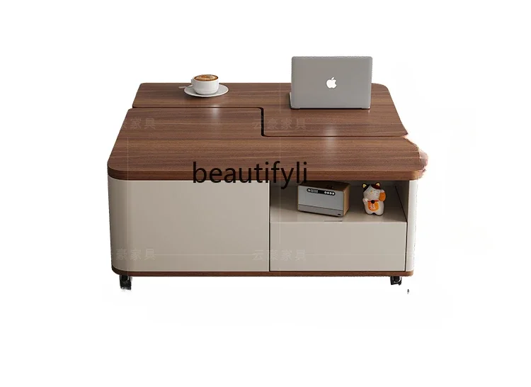 X188Chinese Style Walnut Color Tea Table Minimalist Designer Model Modern Living Room Mobile Multi-Functional Tea Table
X188Chinese Style Walnut Color Tea Table Minimalist Designer Model Modern Living Room Mobile Multi-Functional Tea Table