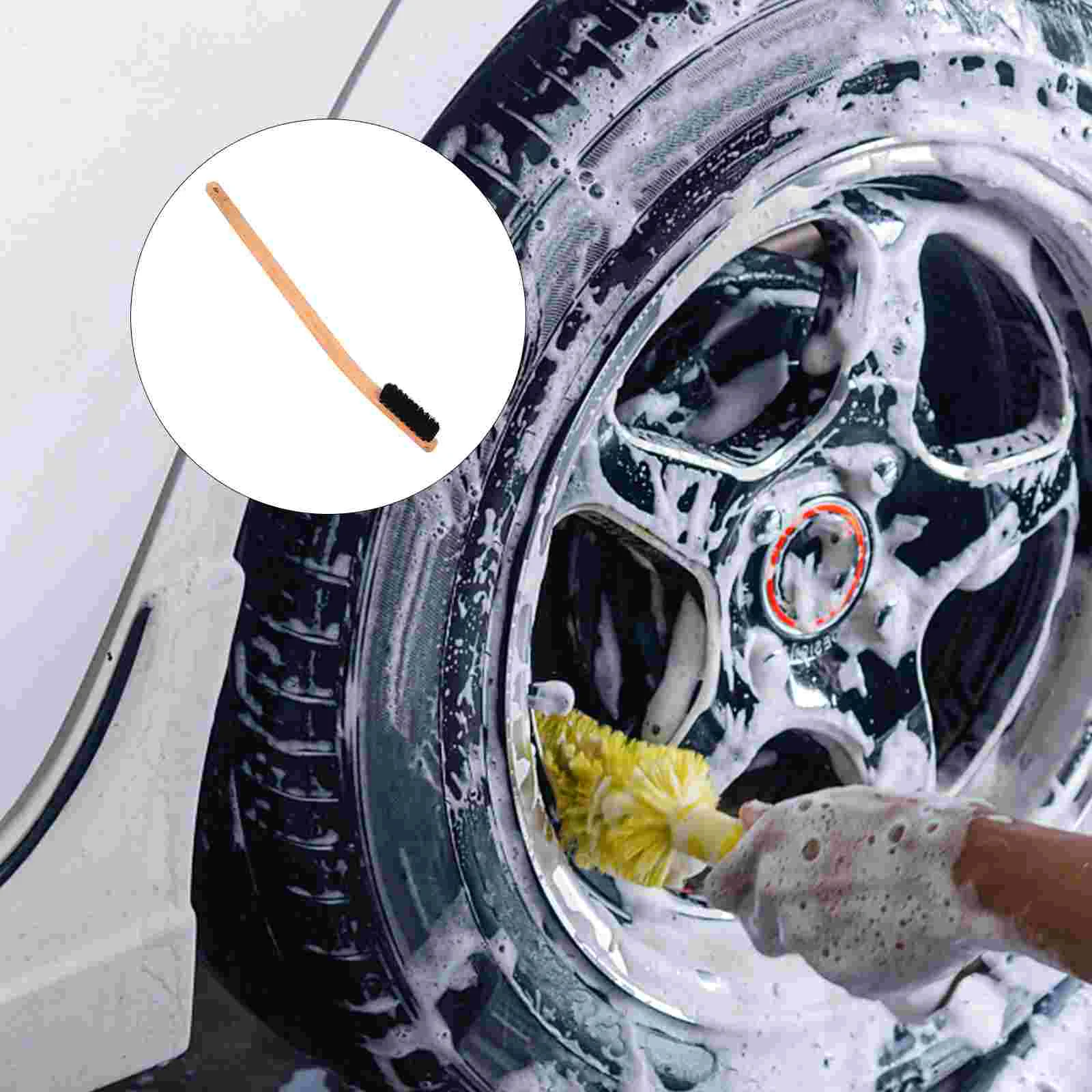 3 Pcs Engine Tire Brush Bamboo Handle Car Rim Hub Cleaning Cars Wheel Soft-bristled Wooden Washing
3 Pcs Engine Tire Brush Bamboo Handle Car Rim Hub Cleaning Cars Wheel Soft-bristled Wooden Washing