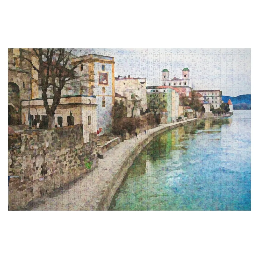 Danube River in Passau, Germany Jigsaw Puzzle Personalized For Kids Picture Personalize Puzzle
Danube River in Passau, Germany Jigsaw Puzzle Personalized For Kids Picture Personalize Puzzle