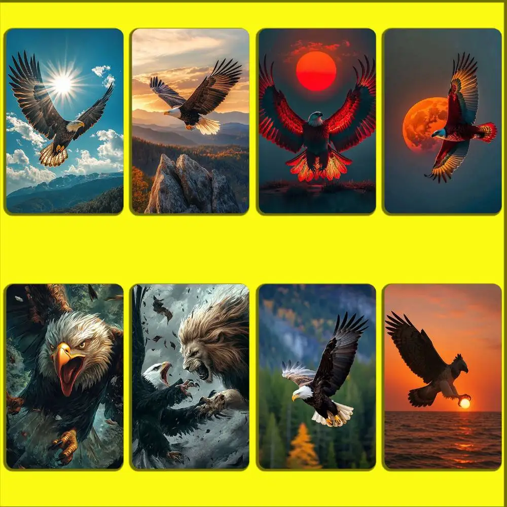 Bald Eagle Hawk Falcon Card Stickers For Debit Bank Credit Cards Metro Bus Pass Sticker Decoration Cover Skin
Bald Eagle Hawk Falcon Card Stickers For Debit Bank Credit Cards Metro Bus Pass Sticker Decoration Cover Skin