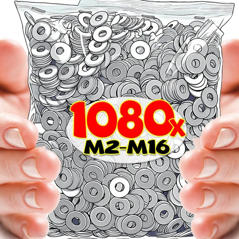 M2-M16 Набор плоских шайб из нержавеющей стали Металлические винты Плоские шайбы Кольца Простые прокладки Крепеж для винтов Болты Ассортиментные наборы
M2-M16 Набор плоских шайб из нержавеющей стали Металлические винты Плоские шайбы Кольца Простые прокладки Крепеж для винтов Болты Ассортиментные наборы