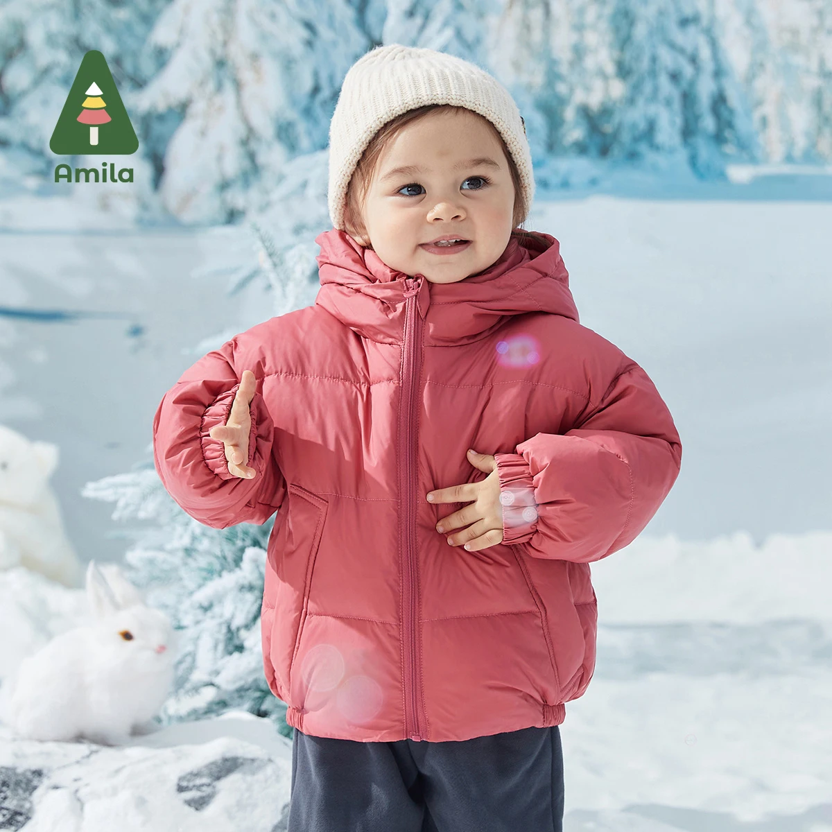 Amila Clothing 2022 Winter New Boys And Girls Pure Color Warm Down Jacket Simple And Versatile
Amila Clothing 2022 Winter New Boys And Girls Pure Color Warm Down Jacket Simple And Versatile