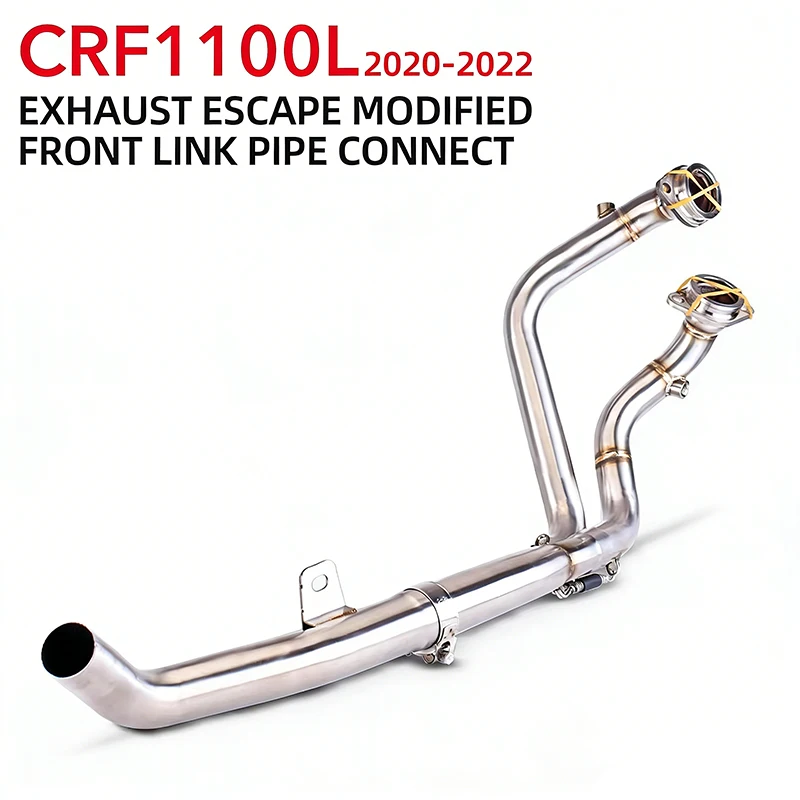Slip on Motorcycle Exhaust Escape Front Link Pipe Connect Original Muffler motorcycle parts for CRF1100L AFRICA TWIN 2020-2022
Slip on Motorcycle Exhaust Escape Front Link Pipe Connect Original Muffler motorcycle parts for CRF1100L AFRICA TWIN 2020-2022