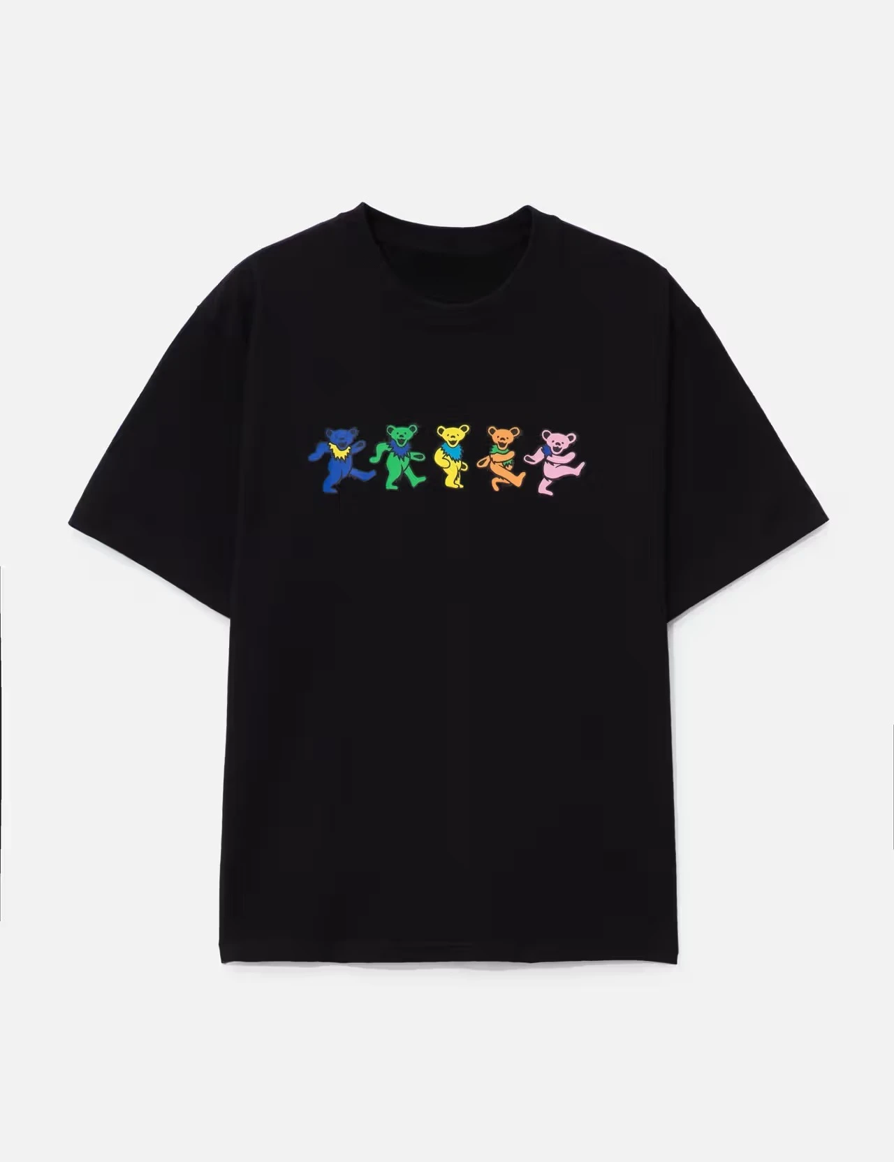 Dancing Bears Trendy Clothing Peripheral Pattern Printing Summer Luxury Brand Cotton Men's and Women's T-Shirts Short Sleeves
Dancing Bears Trendy Clothing Peripheral Pattern Printing Summer Luxury Brand Cotton Men's and Women's T-Shirts Short Sleeves
