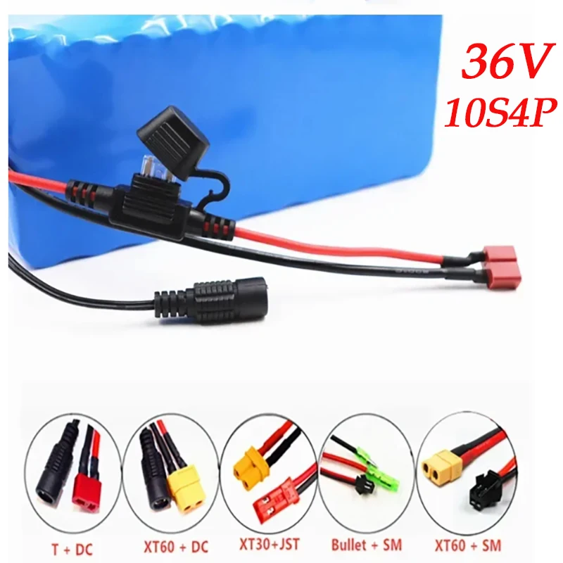 Free delivery of 36V battery pack 10S4P 35000 mAh battery pack 1000W high-power battery 42V 350000mAh BMS+42V2A charger
Free delivery of 36V battery pack 10S4P 35000 mAh battery pack 1000W high-power battery 42V 350000mAh BMS+42V2A charger
