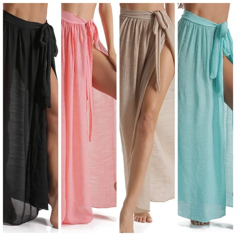 Fashion Multicolor Bikini Cover-ups Sexy Ruffle Skirt Swimsuit Coverup One Piece Long Sarong Wrap Dress Female Bikini Fringe
Fashion Multicolor Bikini Cover-ups Sexy Ruffle Skirt Swimsuit Coverup One Piece Long Sarong Wrap Dress Female Bikini Fringe