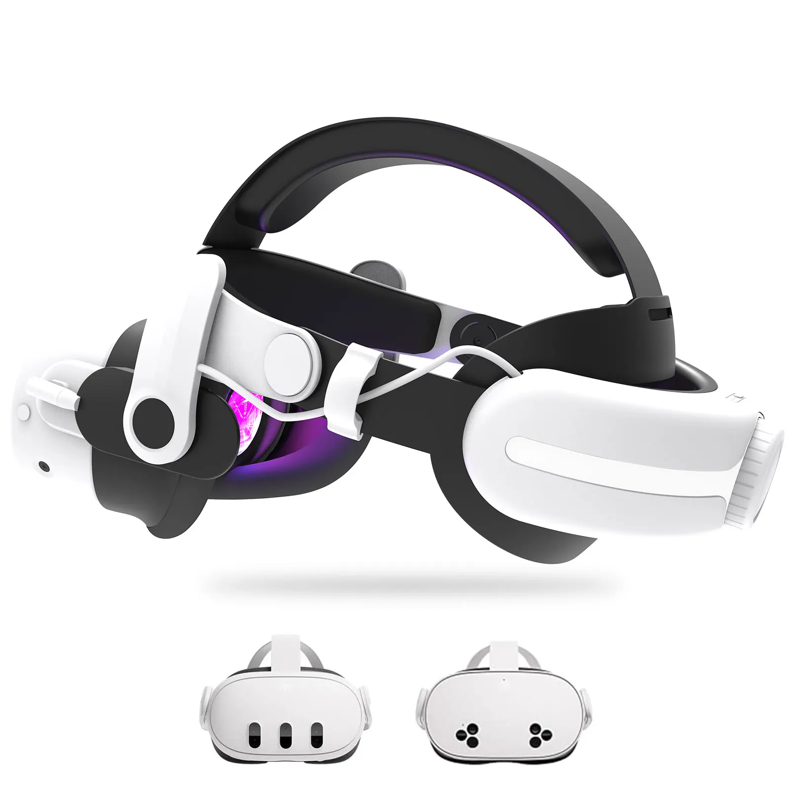 For meta quest 3s head strap charging headset VR accessories, 12000 mah quest3s accessories Comfortable Adjustable Elite headset
For meta quest 3s head strap charging headset VR accessories, 12000 mah quest3s accessories Comfortable Adjustable Elite headset