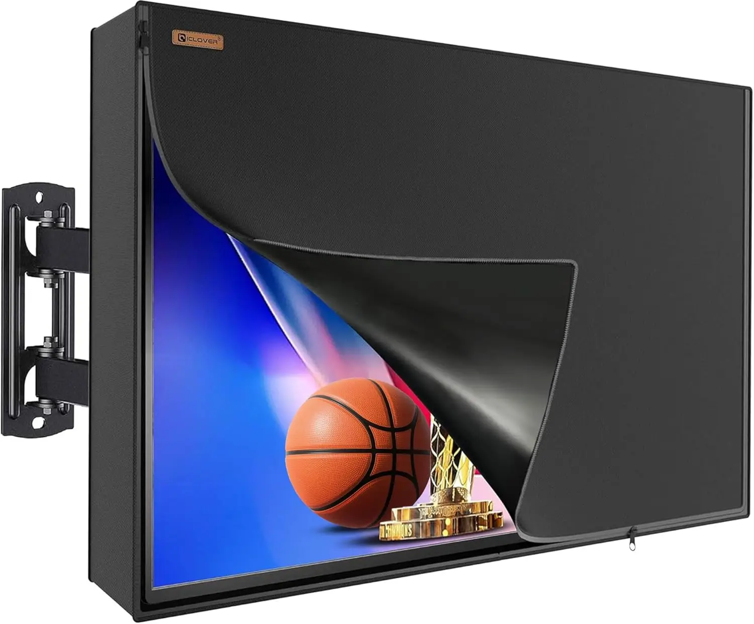 Outdoor TV Cover 60-65 inch, 600D Heavy Duty with 3 Sides Full Zipper, Weatherproof Protector for Flat Screen TVs up to 58.5"W x
Outdoor TV Cover 60-65 inch, 600D Heavy Duty with 3 Sides Full Zipper, Weatherproof Protector for Flat Screen TVs up to 58.5"W x