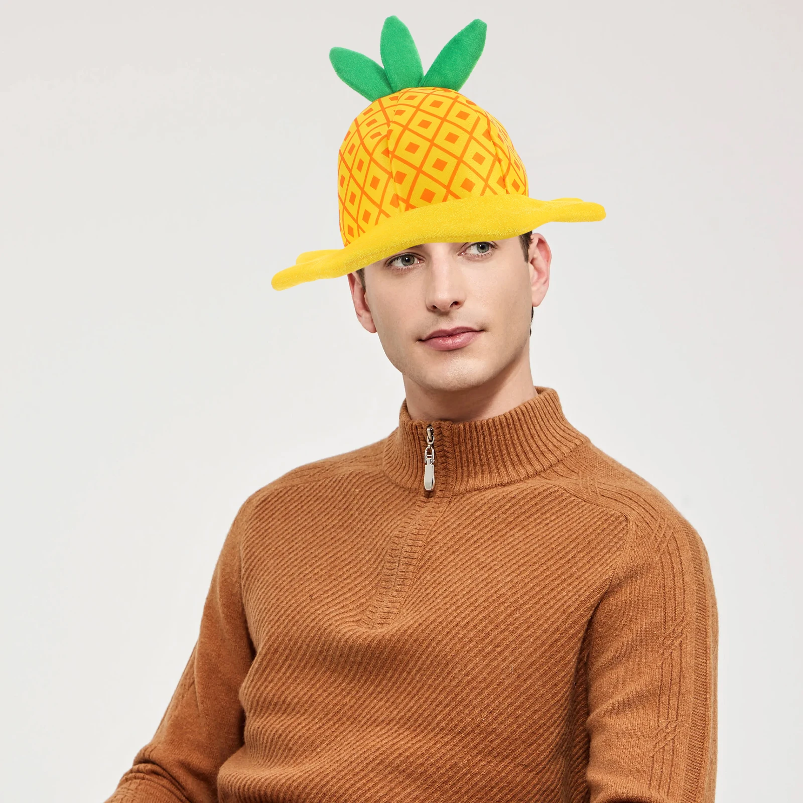 Funny Pineapple Adult Decorative Headwear Hawaii Costume Cartoon Prop Festive Occasions Birthday Dance Fruit Theme Novelty
Funny Pineapple Adult Decorative Headwear Hawaii Costume Cartoon Prop Festive Occasions Birthday Dance Fruit Theme Novelty