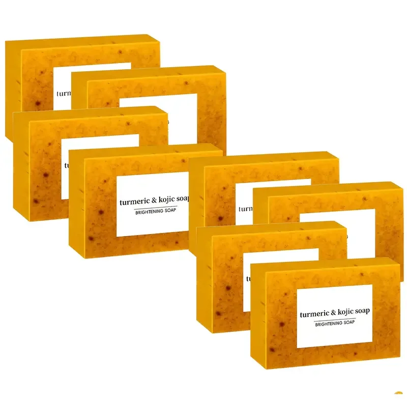 100g Turmeric Hand Made Soap, Lemon Kojic Acid Soap, Shower and Facial Soap Deep Cleaning For Face Body Skin Care
100g Turmeric Hand Made Soap, Lemon Kojic Acid Soap, Shower and Facial Soap Deep Cleaning For Face Body Skin Care