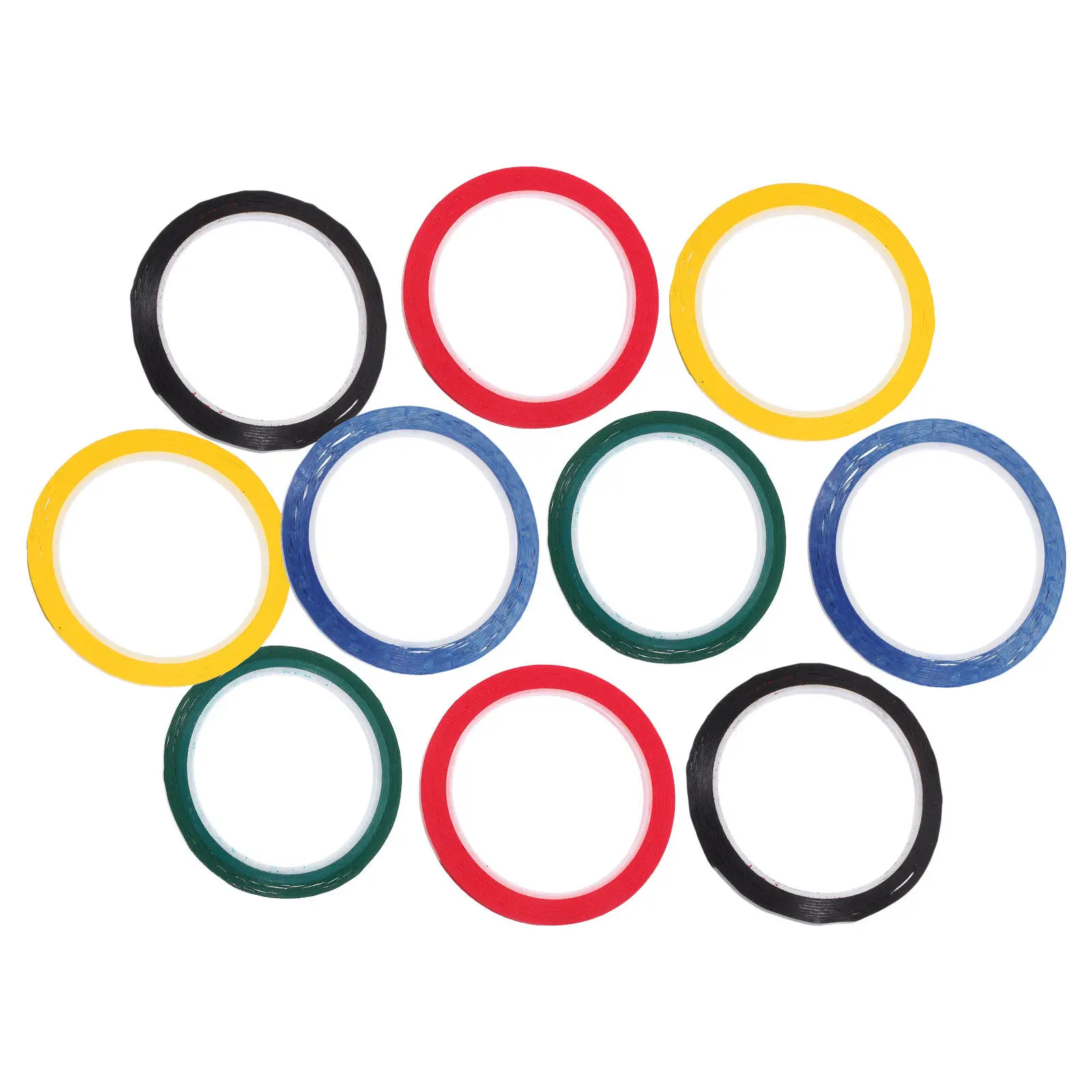 10Pcs Desktop 3Mm X 50M Temperature Resistant Thin Adhesive Tape for Table Ground Positioning Color Coding Seamless
10Pcs Desktop 3Mm X 50M Temperature Resistant Thin Adhesive Tape for Table Ground Positioning Color Coding Seamless