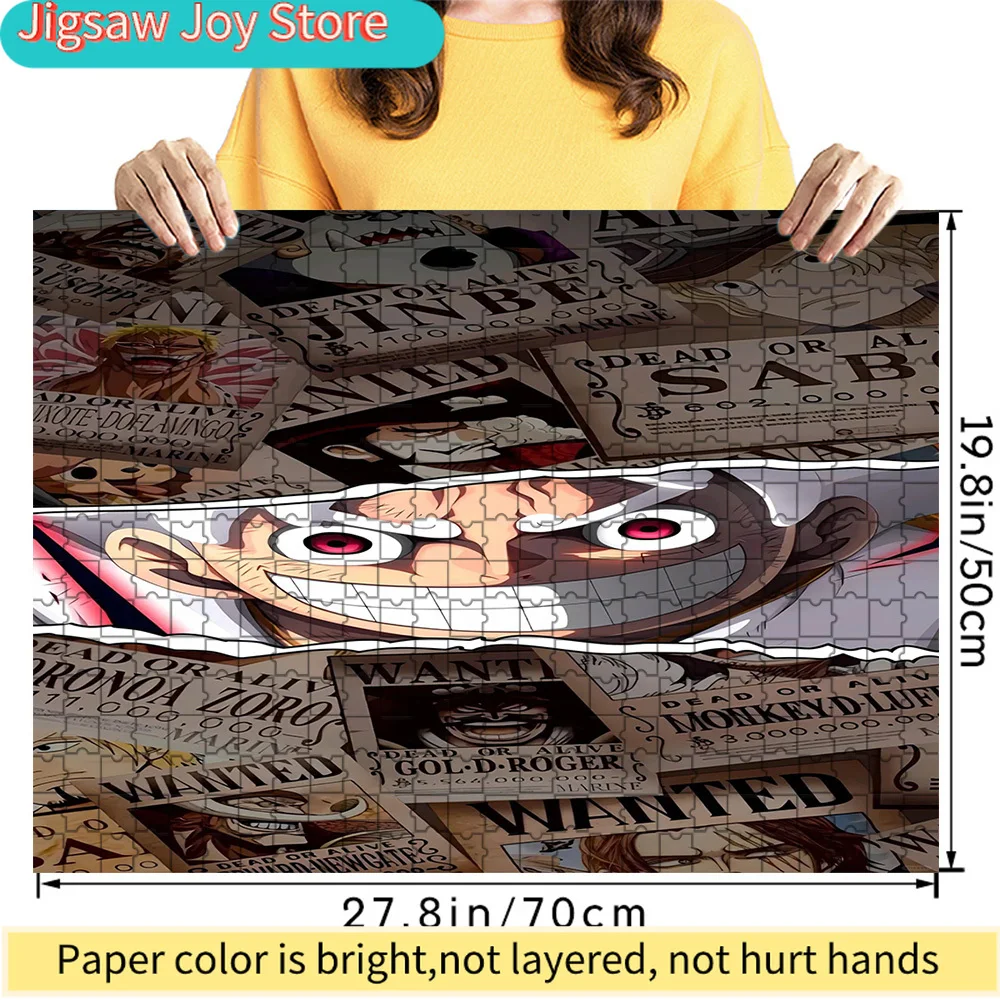 Premium Paper Jigsaw Puzzle One Piece Gear 5 Luffy Wanted Poster Collage Scene Art High Quality Cardboard Puzzle Fun Family Leis
Premium Paper Jigsaw Puzzle One Piece Gear 5 Luffy Wanted Poster Collage Scene Art High Quality Cardboard Puzzle Fun Family Leis