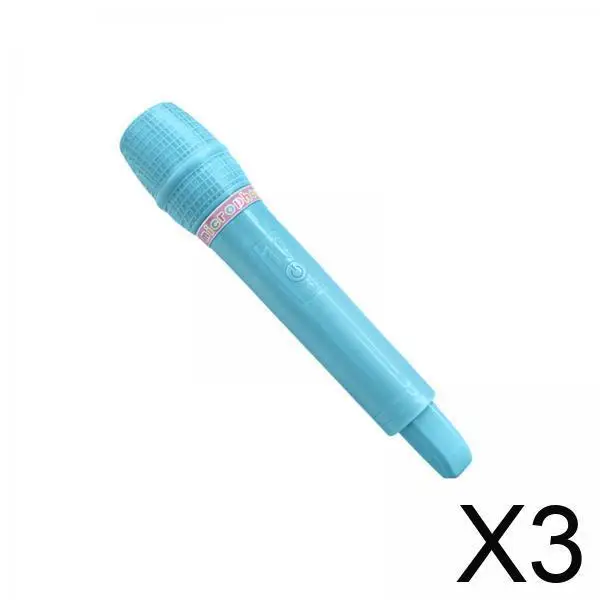 3xMicrophone Pretend Toy Simulation Model Role Playing for Toddlers Teen Gifts Blue
3xMicrophone Pretend Toy Simulation Model Role Playing for Toddlers Teen Gifts Blue