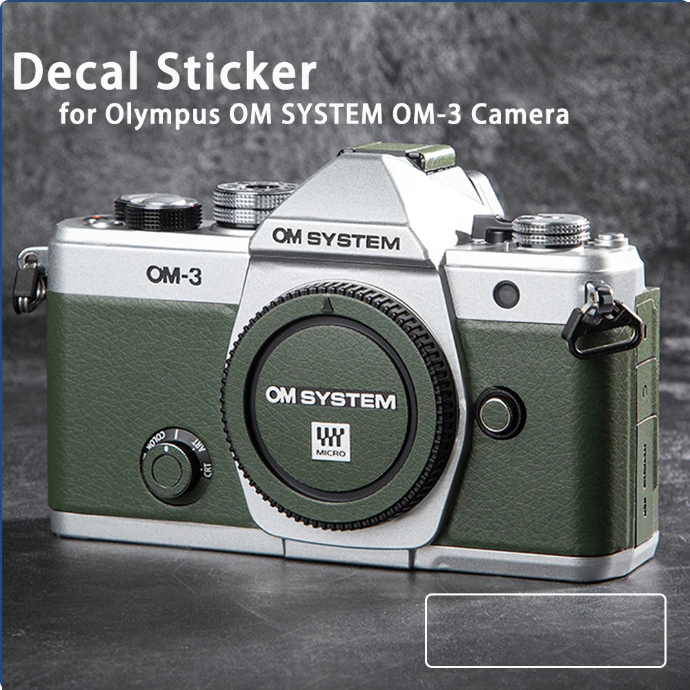 OM3 Wrap Cover for Olympus OM SYSTEM OM-3 Camera Skin OM 3 Protective Film Decal Sticker Protector Cover Film Decal Skin
OM3 Wrap Cover for Olympus OM SYSTEM OM-3 Camera Skin OM 3 Protective Film Decal Sticker Protector Cover Film Decal Skin