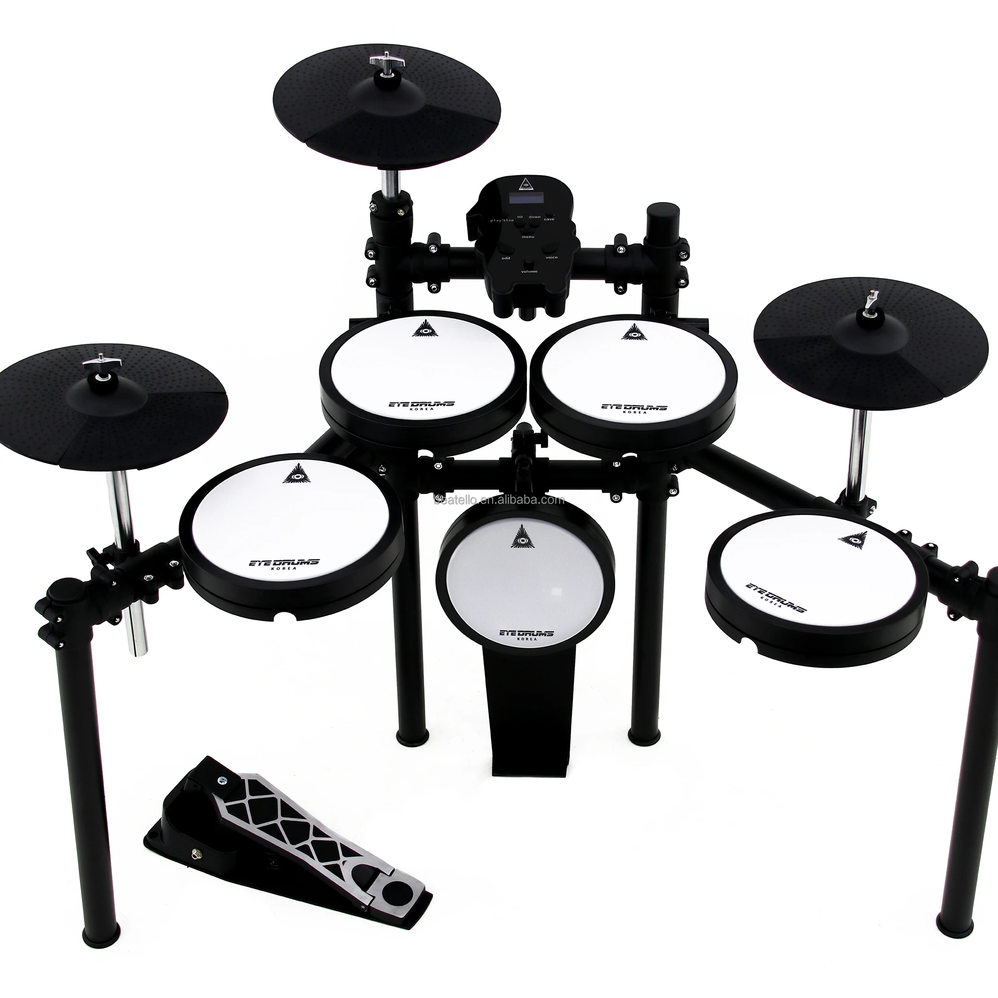 EYE E2X Percussion Instruments Musical Electric Drum Set Professional Pad Electronic Electric Drum Pad Kit Set Full Set
EYE E2X Percussion Instruments Musical Electric Drum Set Professional Pad Electronic Electric Drum Pad Kit Set Full Set