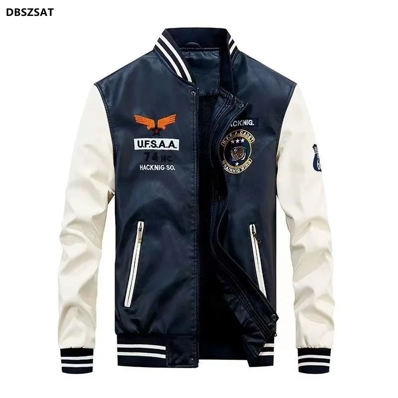 Black Leather Jackets for Men Jaqueta Masculina Quality PU Leather Jackets Coats Male Punk Style Moto Jackets Men Clothing
Black Leather Jackets for Men Jaqueta Masculina Quality PU Leather Jackets Coats Male Punk Style Moto Jackets Men Clothing