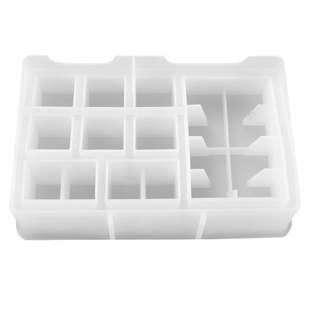 High Transparency Silicone Mold for DIY Lipstick Box Storage Epoxy Resin Craft Tool Strong Tear-Resistant Material
High Transparency Silicone Mold for DIY Lipstick Box Storage Epoxy Resin Craft Tool Strong Tear-Resistant Material