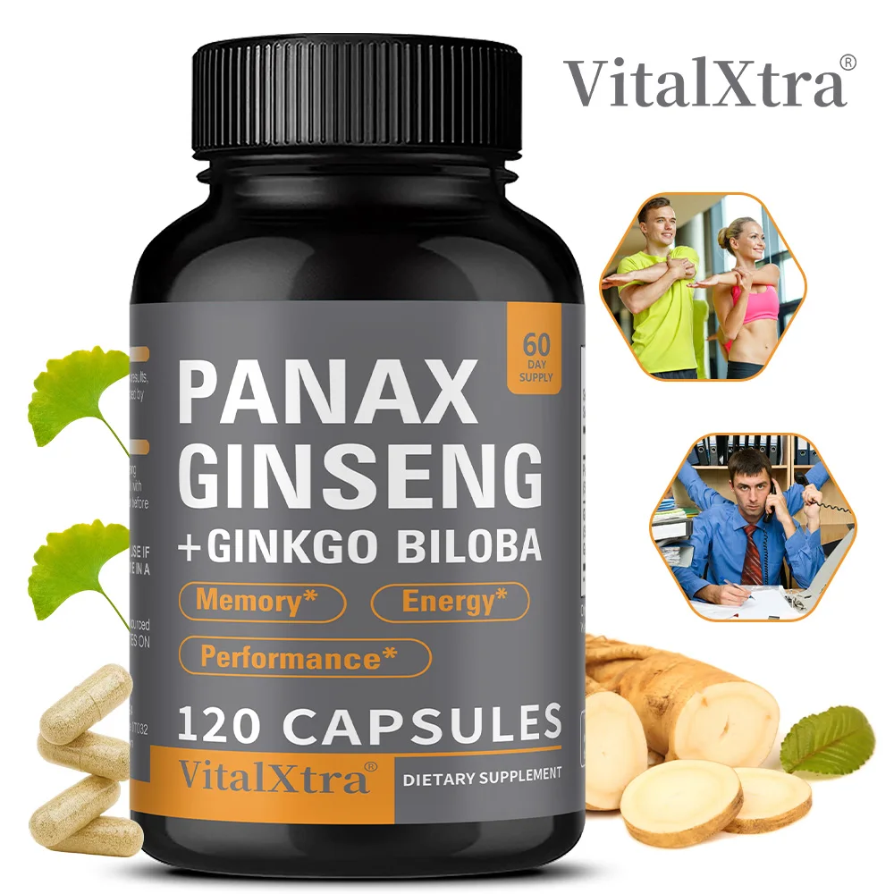 Женьшеневый Panax + Гинкго Билоба - повышает энергию и производительность, настроение, выносливость и производительность поддерживает психическое здоровье
Женьшеневый Panax + Гинкго Билоба - повышает энергию и производительность, настроение, выносливость и производительность поддерживает психическое здоровье