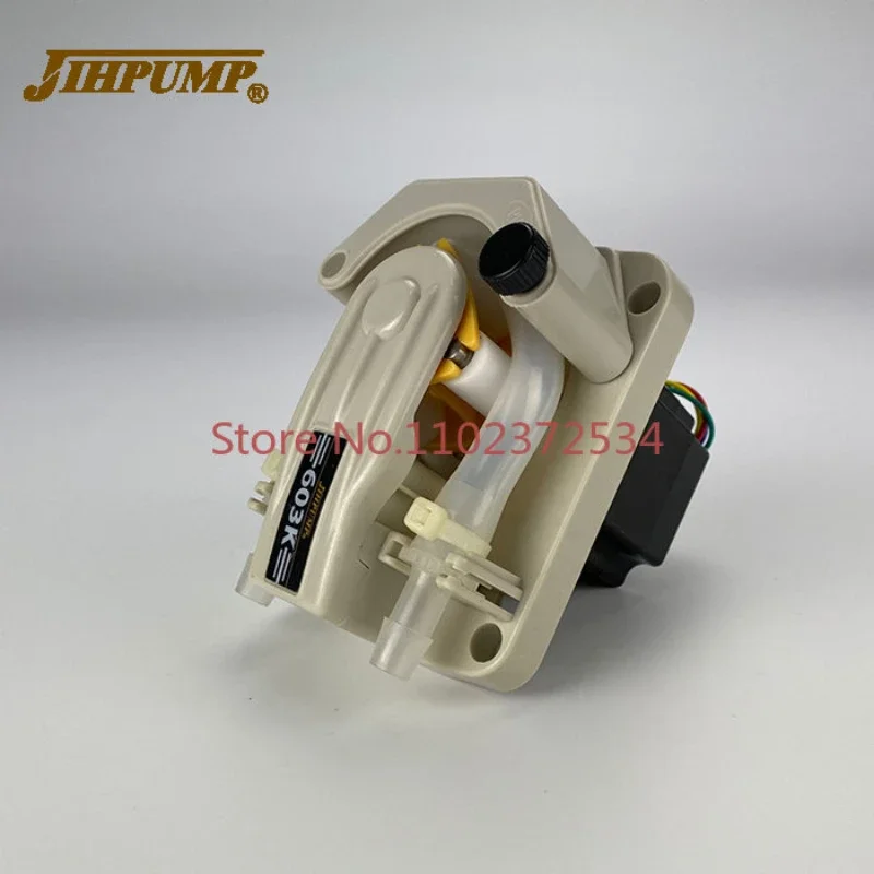 JIHPUMP 603K 12v 24v 8mm Small Liquid Dosing Hose Peristaltic Pump for Food Honey
JIHPUMP 603K 12v 24v 8mm Small Liquid Dosing Hose Peristaltic Pump for Food Honey