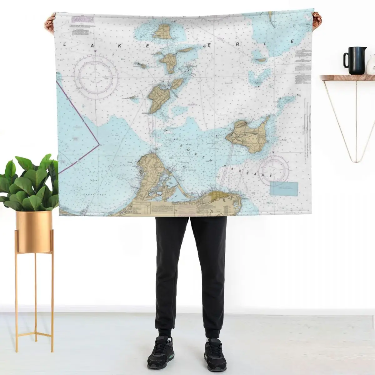 Islands in Lake Erie Throw Blanket Modern Design Soft Blanket for Home Decor
Islands in Lake Erie Throw Blanket Modern Design Soft Blanket for Home Decor