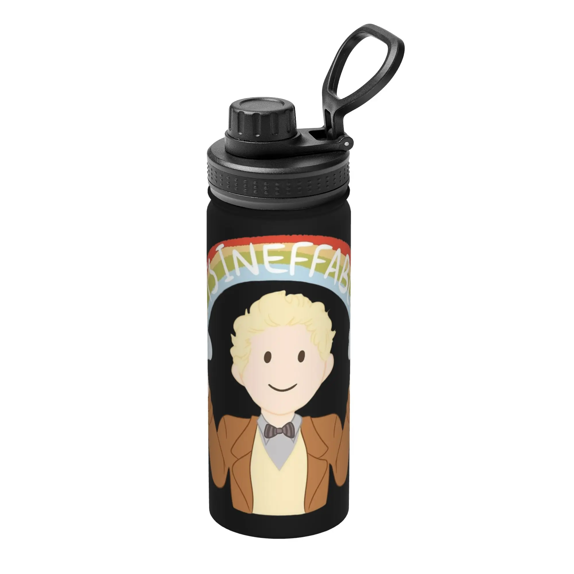 Good Omens 18OZ Sports Insulated Kettle Aziraphale Coffee Cups Stainless Steel Travel Outdoor Mug Water Bottle
Good Omens 18OZ Sports Insulated Kettle Aziraphale Coffee Cups Stainless Steel Travel Outdoor Mug Water Bottle
