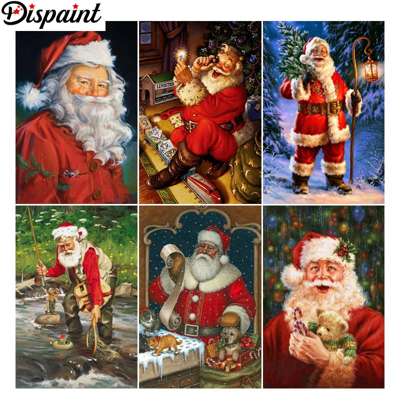 Dispaint Full Square/Round Drill 5D DIY Diamond Painting "Santa Claus scenery" 3D Embroidery Cross Stitch 5D Home Decor Gift
Dispaint Full Square/Round Drill 5D DIY Diamond Painting "Santa Claus scenery" 3D Embroidery Cross Stitch 5D Home Decor Gift