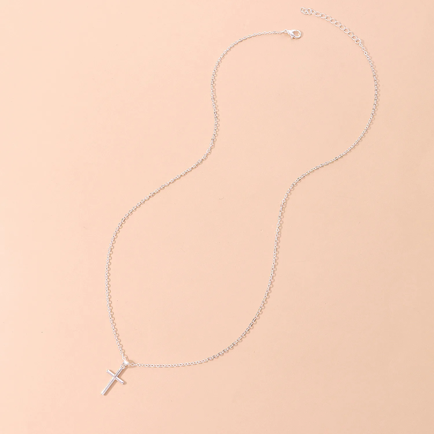 Melon seed buckle cross pendant necklace, women's long simple chain necklace necklace, sweater chain
Melon seed buckle cross pendant necklace, women's long simple chain necklace necklace, sweater chain