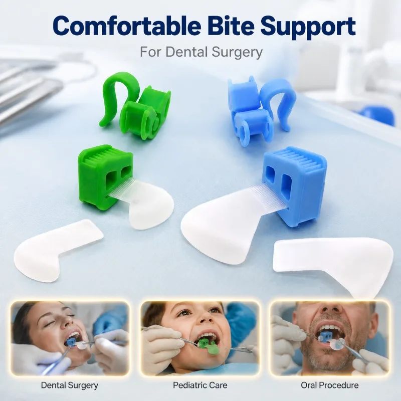 Silicone Dental Bite Pad Hooked Mouth Prop Adult Kids Teeth Bracing Block Oral Supporting Cushion Auxiliary Tooth Extraction
Silicone Dental Bite Pad Hooked Mouth Prop Adult Kids Teeth Bracing Block Oral Supporting Cushion Auxiliary Tooth Extraction
