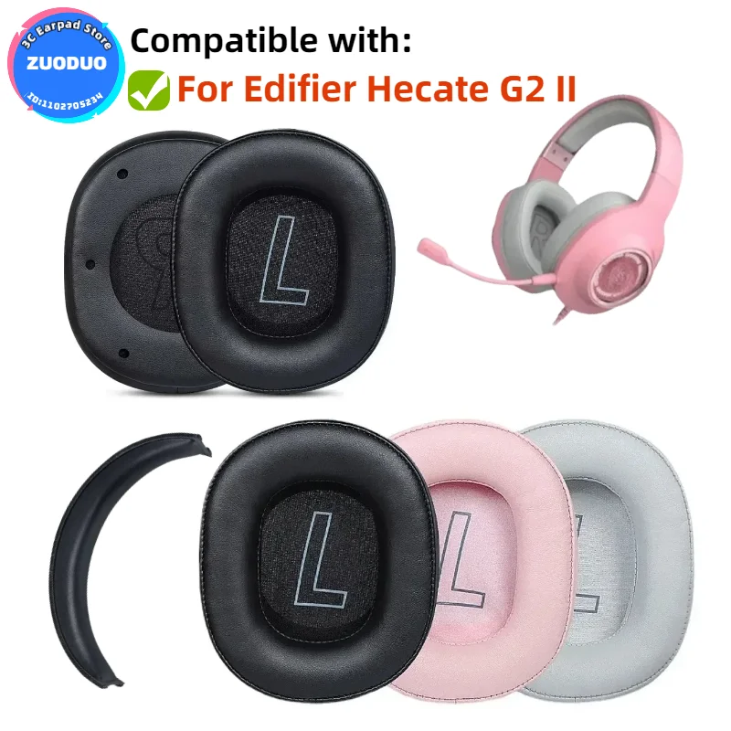Replacement Protein Leather Ear Pads Cushion Cover Earpads for Edifier Hecate G2 II Headset
Replacement Protein Leather Ear Pads Cushion Cover Earpads for Edifier Hecate G2 II Headset