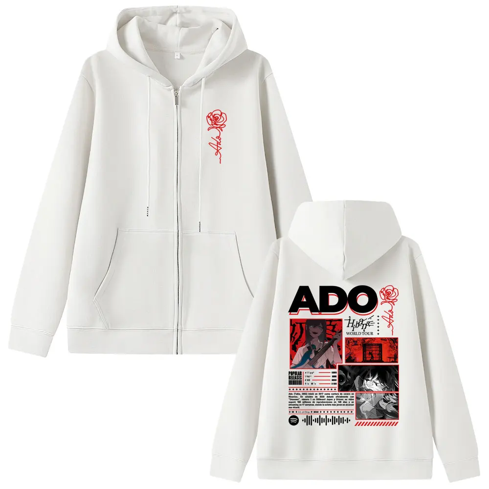 Limited Ado Hibana World Tour 2025 Zipper Hoodie Men Women Fashion Pop Music Zip Up Sweatshirt Male Japanese Style Zip Up Jacket
Limited Ado Hibana World Tour 2025 Zipper Hoodie Men Women Fashion Pop Music Zip Up Sweatshirt Male Japanese Style Zip Up Jacket