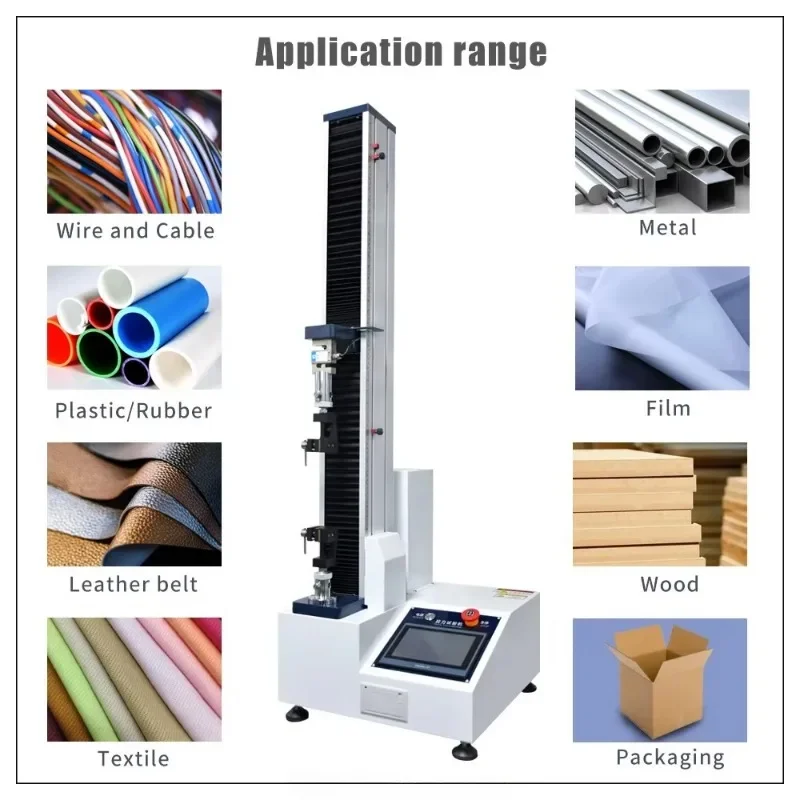 Single Column Tensile Strength Tester 500N 1000N 2000N Digital Universal Testing Machine for Plastic Rubber Strength Test
Single Column Tensile Strength Tester 500N 1000N 2000N Digital Universal Testing Machine for Plastic Rubber Strength Test
