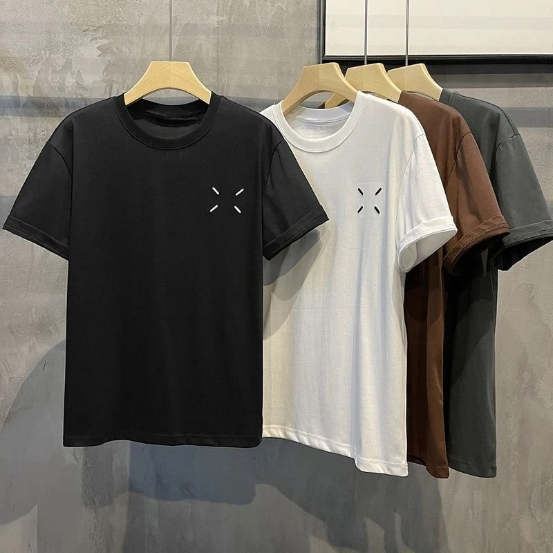 Korean Version of Summer Thin New Simple Printing Crew Neck Short-sleeved T-shirt Men and Women High-quality Versatile Top
Korean Version of Summer Thin New Simple Printing Crew Neck Short-sleeved T-shirt Men and Women High-quality Versatile Top