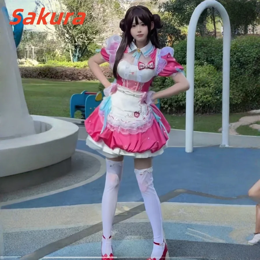 Игра Naraka: Bladepoint Kurimi, карнавальный костюм, розовая Лолита, милое платье, униформа для Хэллоуина, Рождества, ролевых игр, для женщин
Игра Naraka: Bladepoint Kurimi, карнавальный костюм, розовая Лолита, милое платье, униформа для Хэллоуина, Рождества, ролевых игр, для женщин