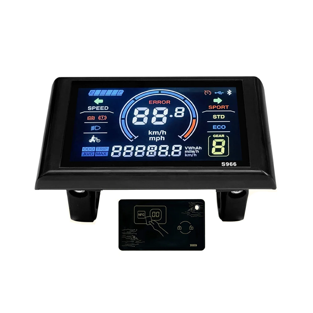 LCD Interface for 2472V Electric Bike Essential for Monitoring Speed and Battery Levels via No 2 Compatibility
LCD Interface for 2472V Electric Bike Essential for Monitoring Speed and Battery Levels via No 2 Compatibility