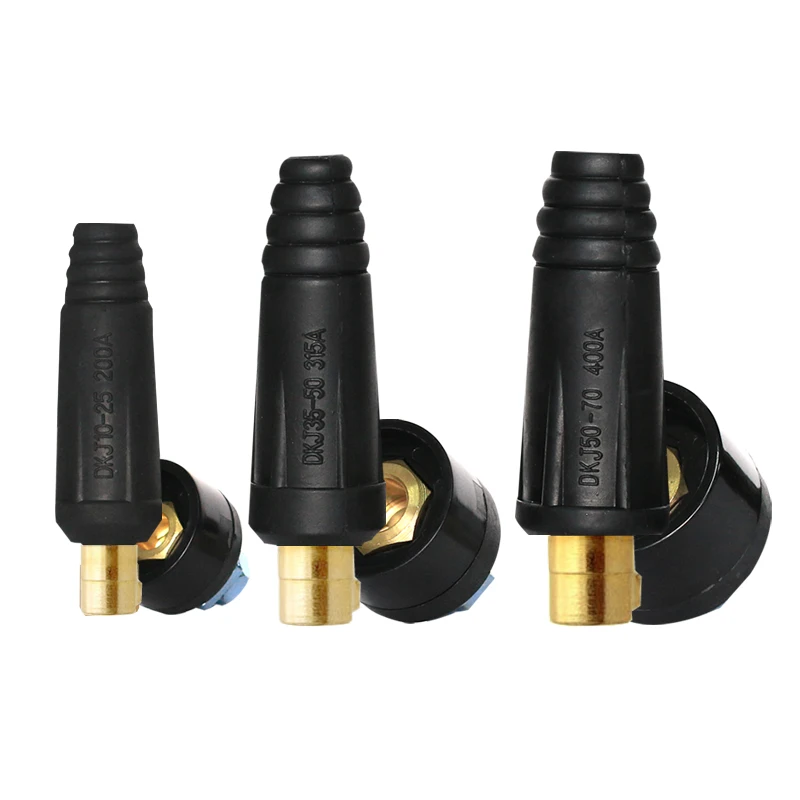 Electric welding machine plug socket all copper welding machine accessories pure copper quick connector male and female welding
Electric welding machine plug socket all copper welding machine accessories pure copper quick connector male and female welding