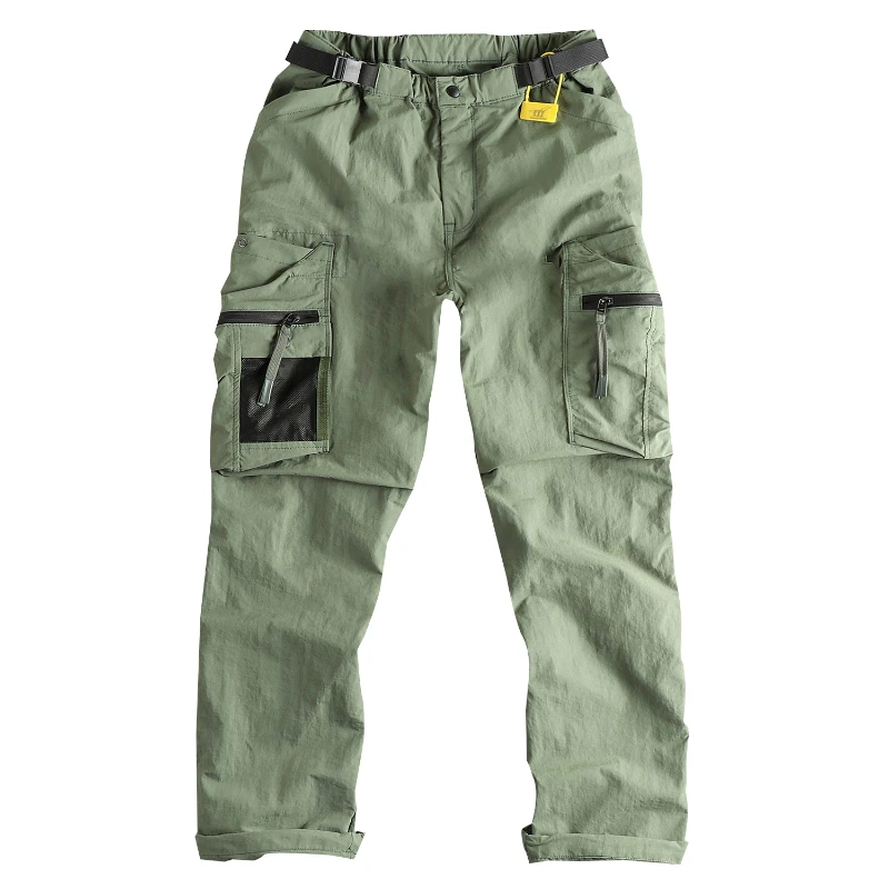 Japanese Loose Straight Outdoor Paratrooper Assault Pants Men's Functional Pocket Casual Trouser with Belt for Cityboy
Japanese Loose Straight Outdoor Paratrooper Assault Pants Men's Functional Pocket Casual Trouser with Belt for Cityboy