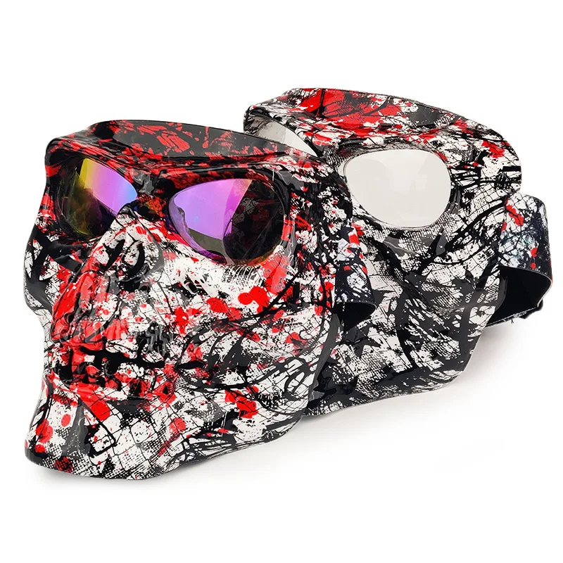 Ghost Head Wind Mirror Motorcycle Riding Mask Water to Head Protection Full Face Helmet Cover for Bikers
Ghost Head Wind Mirror Motorcycle Riding Mask Water to Head Protection Full Face Helmet Cover for Bikers