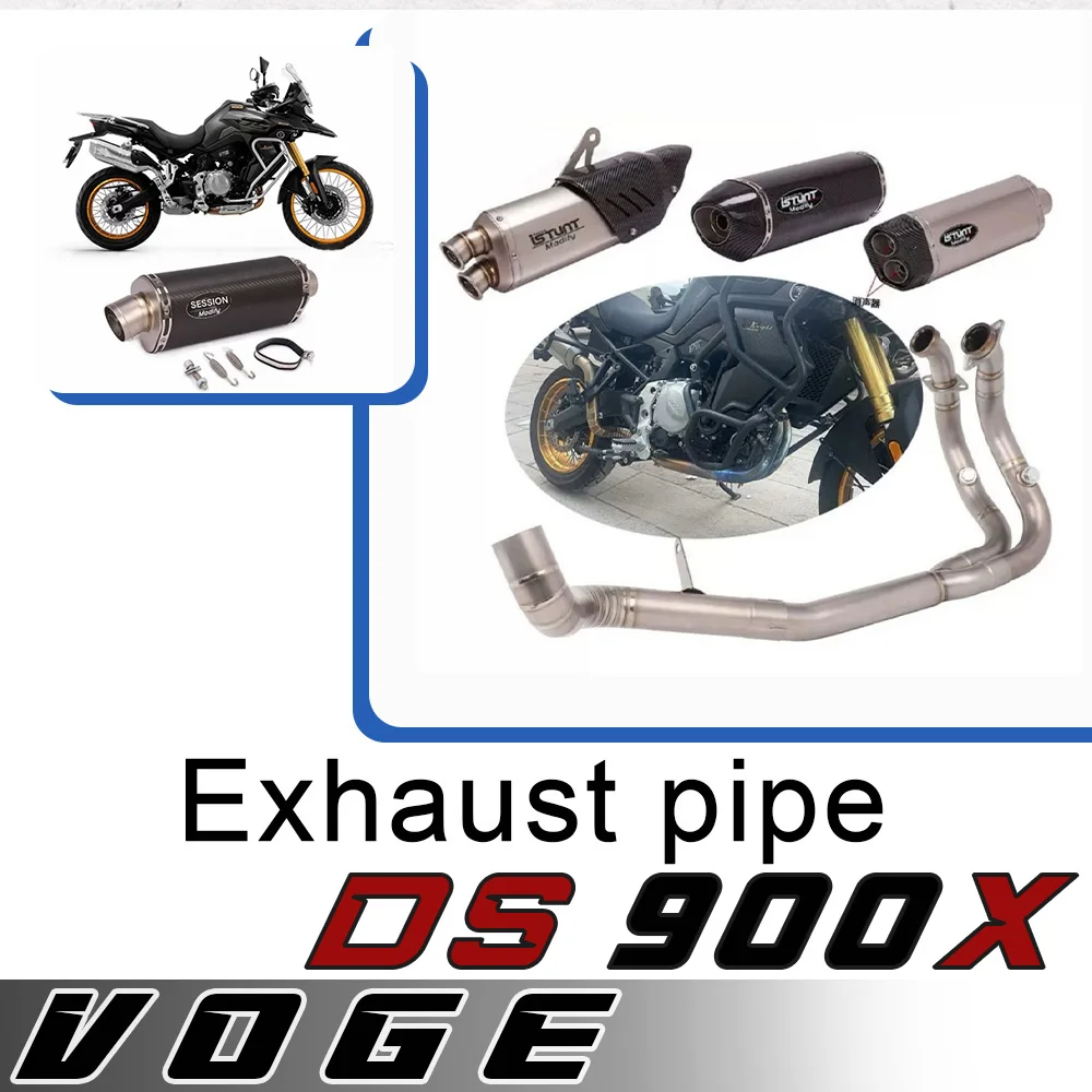 For VOGE DS900X exhaust pipe titanium alloy drum-less middle section front section tail section for voge ds900x 900 DS X Ds900x
For VOGE DS900X exhaust pipe titanium alloy drum-less middle section front section tail section for voge ds900x 900 DS X Ds900x