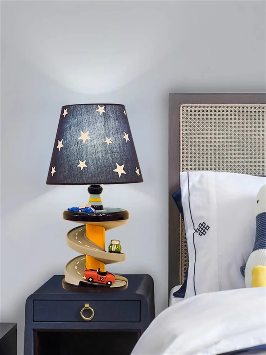Nordic Creative Car Table Lamps Children's Room Boys Bedroom Bedside Study Living Room Cartoon Color Racing Resin Table Lights
Nordic Creative Car Table Lamps Children's Room Boys Bedroom Bedside Study Living Room Cartoon Color Racing Resin Table Lights