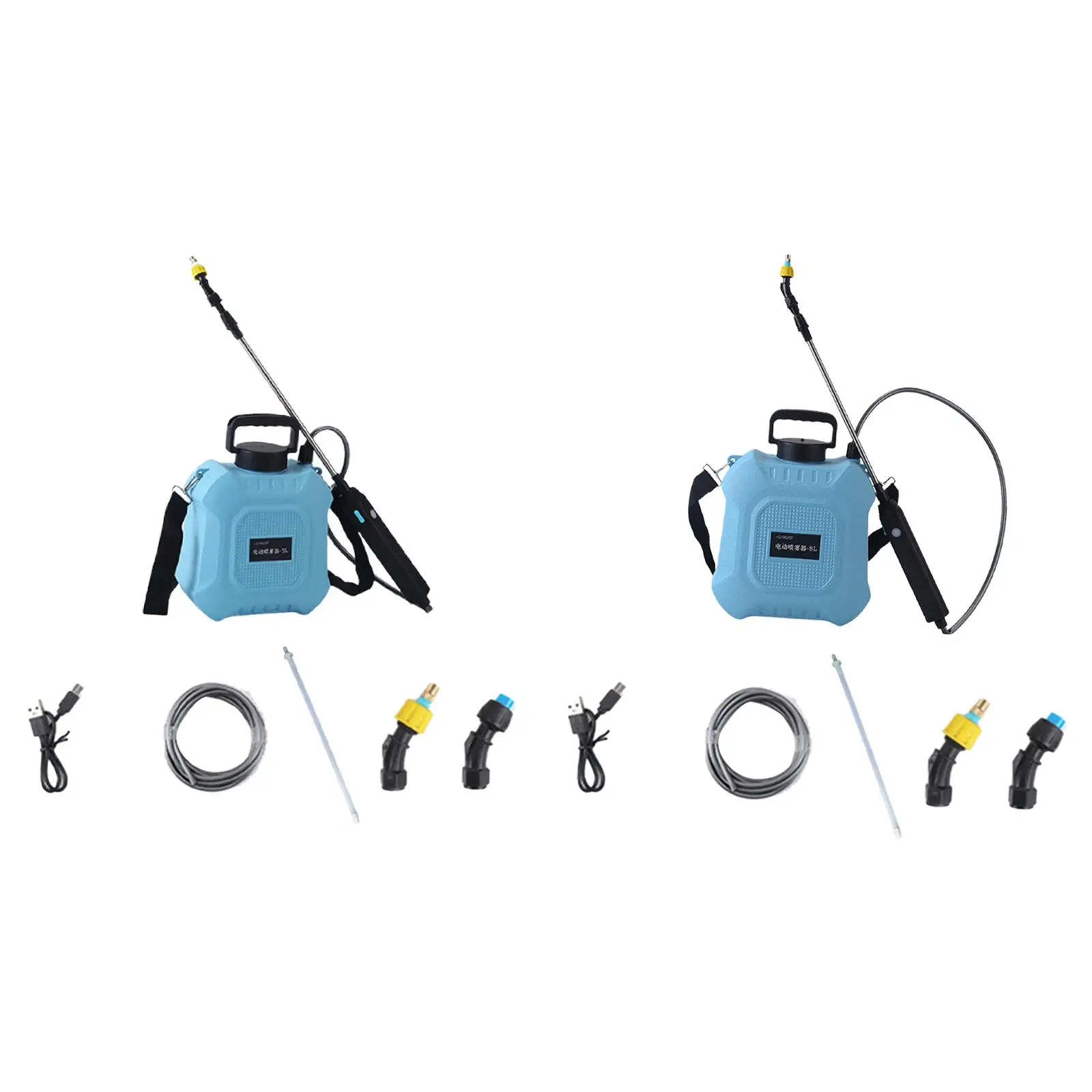 Rechargeable Electric Garden Sprayer Multifunctional Telescopic Rod Adjustable with Shoulder Strap for Lawn Orchard Lightweight
Rechargeable Electric Garden Sprayer Multifunctional Telescopic Rod Adjustable with Shoulder Strap for Lawn Orchard Lightweight