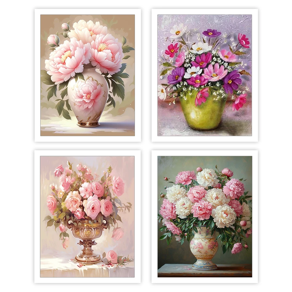 GATYZTORY Paint By Number Adult Kit Flowers Digital oil paintings Set Color Markers Canvas Decorative Art Supplies Diy Crafts
GATYZTORY Paint By Number Adult Kit Flowers Digital oil paintings Set Color Markers Canvas Decorative Art Supplies Diy Crafts