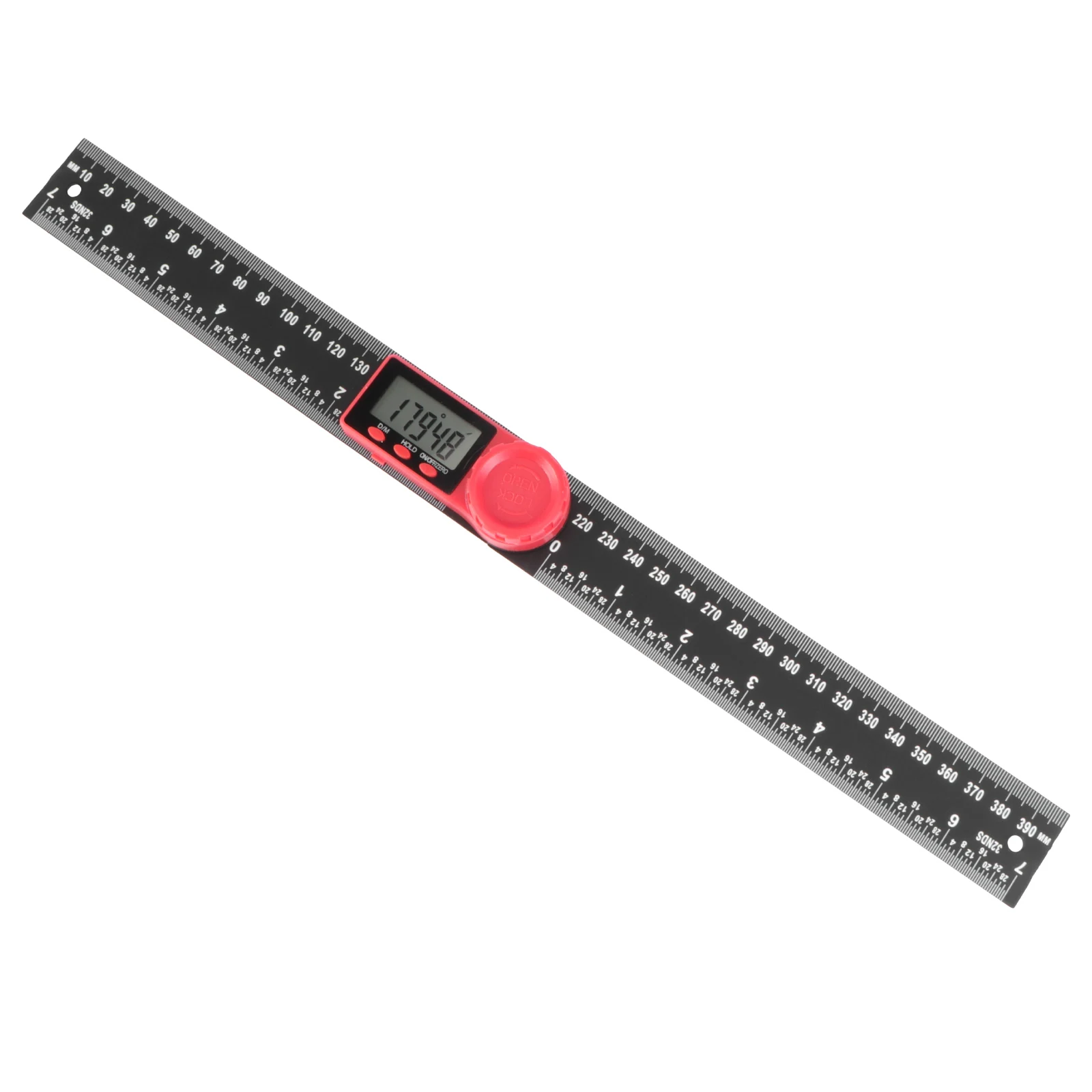 Digital Angle Ruler Lcd Display Precision 0.3 Degree Protractor Measure Tool For Woodworking Miter Crown Trim Bevels Level
Digital Angle Ruler Lcd Display Precision 0.3 Degree Protractor Measure Tool For Woodworking Miter Crown Trim Bevels Level