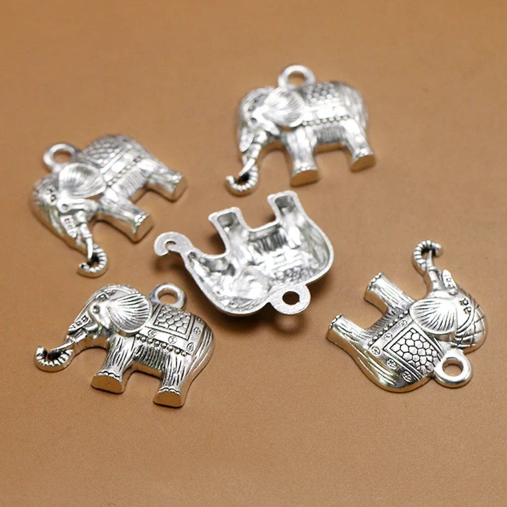 20pcs Alloy Elephant Necklace Pendants Jewelry Making Charms Diy Crafts Accessories Durable Unique Design For Keychain
20pcs Alloy Elephant Necklace Pendants Jewelry Making Charms Diy Crafts Accessories Durable Unique Design For Keychain