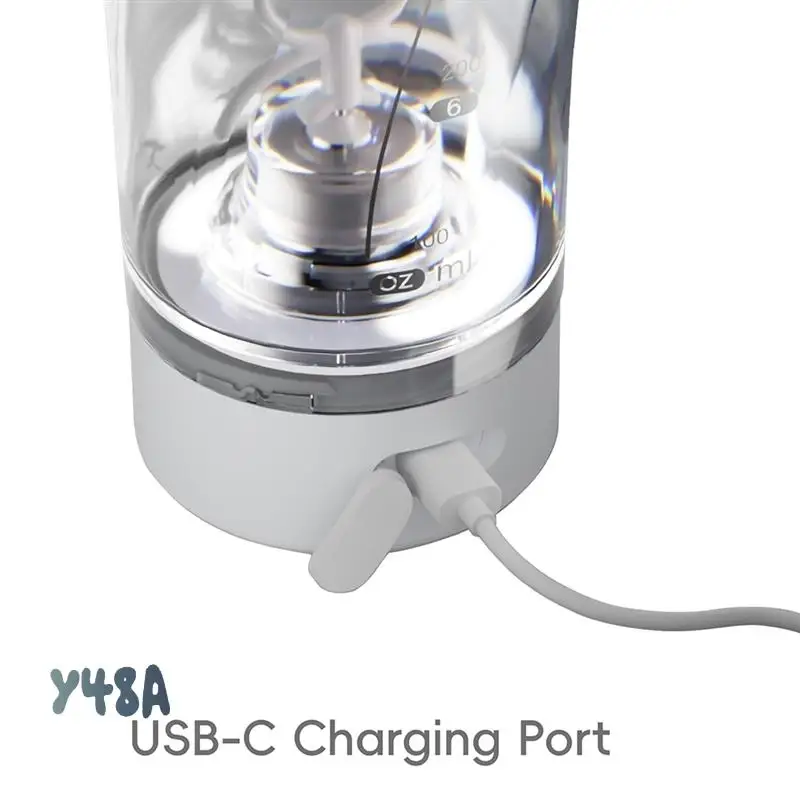 Rechargeable Protein Shake Mixer Shaker Cups For Protein Shakes And Meal Replacement Shakes-Y48A
Rechargeable Protein Shake Mixer Shaker Cups For Protein Shakes And Meal Replacement Shakes-Y48A